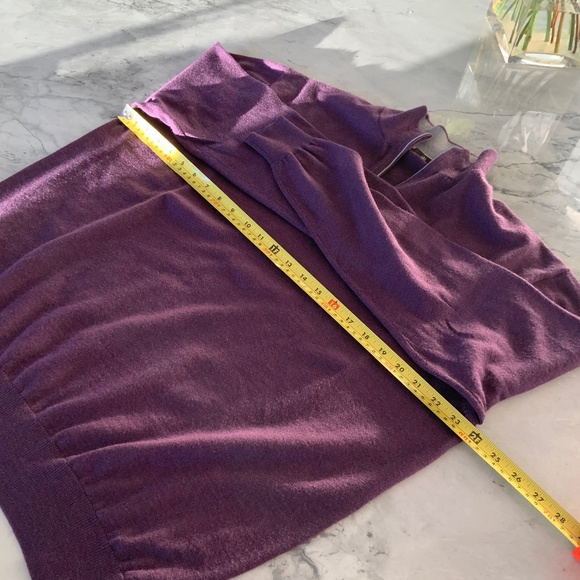 Toscano 1/4 Zip Extra fine Merino Wool Sweater size XL - Picture 4 of 6